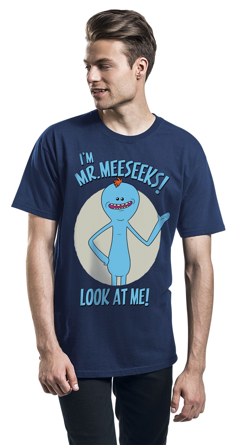niveau sammen Blitz Mr. Meeseeks | Rick And Morty T-shirt | EMP