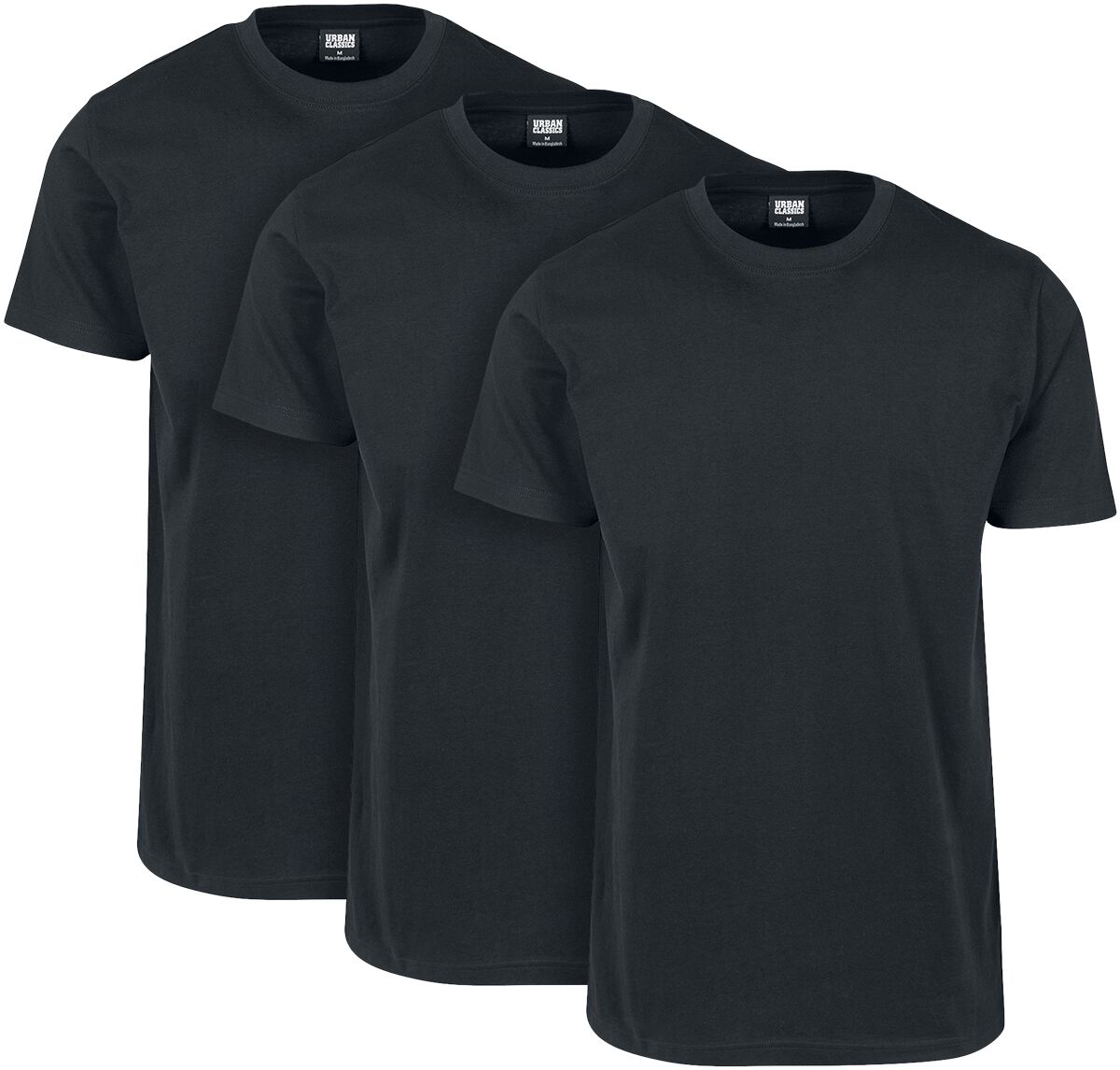Minefelt Forskelle Ved navn Basic T-shirts, 3-pak | Urban Classics T-shirt | EMP
